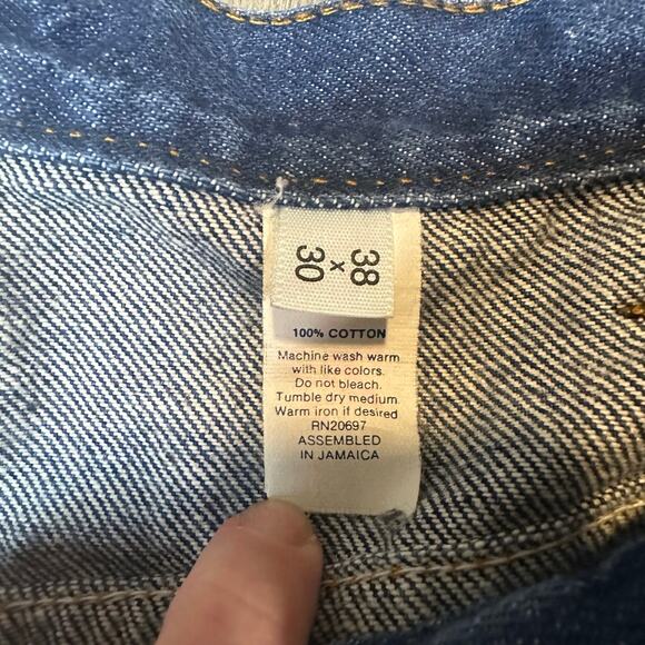 Vintage Dickies Branders Jeans Gorpcore Utility Workwear Normcore 38x30 - Picture 5 of 6